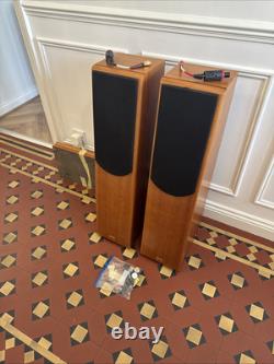 Cura CA30 Floor Standing Speakers UK Loudspeakers Oak Rear Firing Bass YORK
