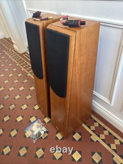 Cura CA30 Floor Standing Speakers UK Loudspeakers Oak Rear Firing Bass YORK