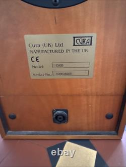 Cura CA30 Floor Standing Speakers UK Loudspeakers Oak Rear Firing Bass YORK