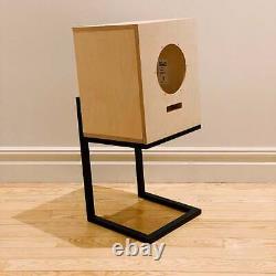 Custom Bespoke Floor Standing Made Upon Order Speaker Base Stand Metal Minimal