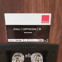 DALI Opticon 5 floor standing audiophile speakers Walnut & Black