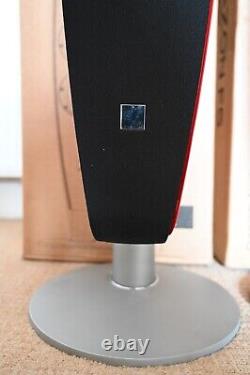 Dali Fazon F5 Red Hi Gloss Floor Standing Loud Speakers (pair) Boxed, Rrp £2,700