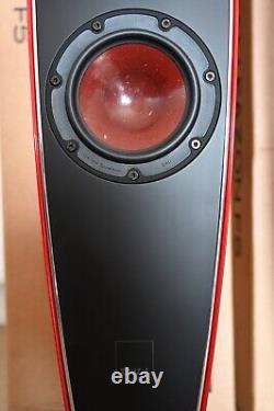 Dali Fazon F5 Red Hi Gloss Floor Standing Loud Speakers (pair) Boxed, Rrp £2,700