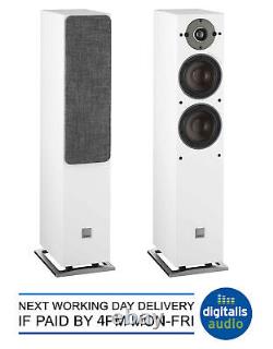 Dali Oberon 5 Floorstanding Speakers in White OPEN BOX