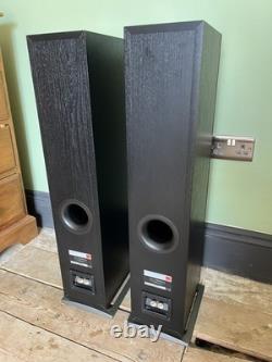 Dali Oberon 5 Passive Floorstanding Speakers Hi-Fi Loudspeakers Black Ash