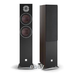 Dali Oberon 7 Floorstanding Hi-Fi Speakers Home Cinema Dark Walnut OPEN BOX