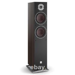 Dali Oberon 7 Floorstanding Hi-Fi Speakers Home Cinema Dark Walnut OPEN BOX