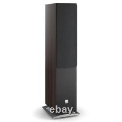 Dali Oberon 7 Floorstanding Hi-Fi Speakers Home Cinema Dark Walnut OPEN BOX