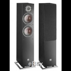 Dali Oberon 7 Pair Floorstanding Speaker Black Ash