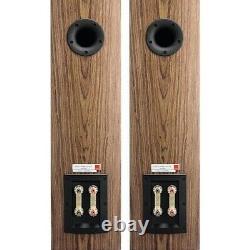 Dali Rubicon 5 Speakers Walnut Floorstanding Loudspeaker Bi-wire Loudspeaker