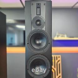 Dali Rubicon 6 Black Edition HiFi Bass-Reflex Floorstanding Speakers + Warranty