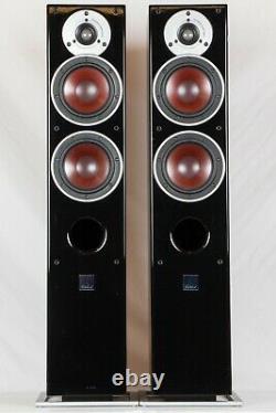 Dali Zensor 5 Floorstanding Hi Fi speakers Piano Black facias, compact