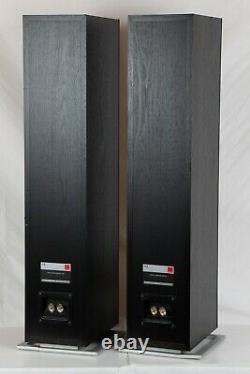 Dali Zensor 5 Floorstanding Hi Fi speakers Piano Black facias, compact