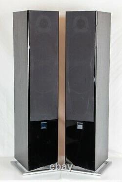 Dali Zensor 5 Floorstanding Hi Fi speakers Piano Black facias, compact