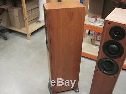Damaged Pmc Ob1 Floorstanding Speakers Pair Parts Only Cash On Collection
