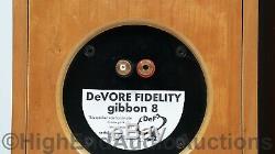 DeVORE FIDELITY Gibbon 8 Floorstanding Speakers