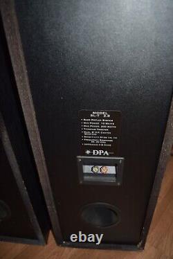 Digital Pro Audio DPA SL-T 2.8 floor standing tower speakers in Black ash