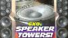 Diy Home Speaker Towers Playing Upbeat Electronic Dance Music W Exo S Floor Standing Speakers