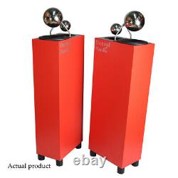 Duevel Planets Speakers Red Omni Directional Floorstanding Loudspeakers