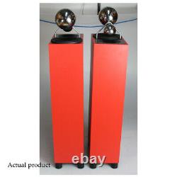 Duevel Planets Speakers Red Omni Directional Floorstanding Loudspeakers