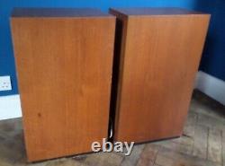 Dynatron LS200 Vintage Mid Century 70s Teak Body Floorstanding Speakers Goodmans