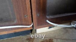 Dynatron LS200 Vintage Mid Century 70s Teak Body Floorstanding Speakers Goodmans