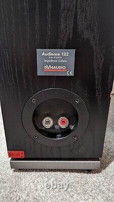 Dynaudio Audience 122 Tower Floorstanding Speakers HiFi Stereo Black