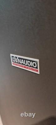 Dynaudio Audience 8 Floor stand speakers original boxes minor cosmetic damage