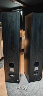 Dynaudio Audience 8 Floor stand speakers original boxes minor cosmetic damage