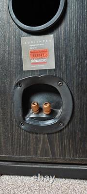 Dynaudio Audience 8 Floor stand speakers original boxes minor cosmetic damage