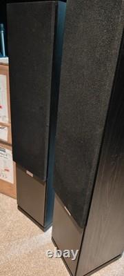 Dynaudio Audience 8 Floor stand speakers original boxes minor cosmetic damage