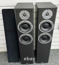 Dynaudio DM 3/7 HiFi Home Audio Floor Standing Speakers Black Ash