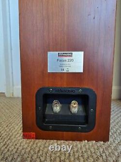 Dynaudio Focus 220 Hi-Fi Speakers. Made in Denmark. Floor Standing