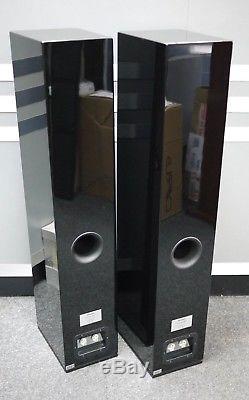 Dynaudio Focus 260 Floorstanding Speakers in Gloss Black Preowned