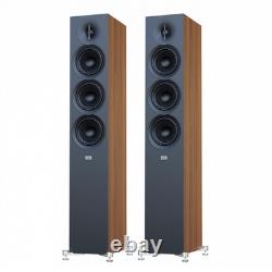 ELAC Debut 3.0 DF53 Floorstanding Speakers Walnut