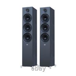 ELAC Debut 3.0 DF63 Floorstanding Speakers Black Ash