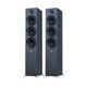 ELAC Debut 3.0 DF63 Floorstanding Speakers Black Ash
