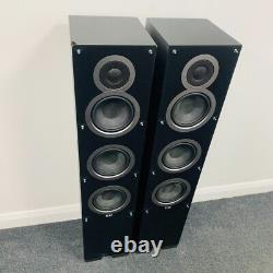 ELAC Debut F5 (DF51-BK) HiFi Home Audio 3-Way Floorstanding Speakers + Warranty