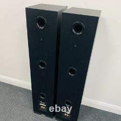 ELAC Debut F5 (DF51-BK) HiFi Home Audio 3-Way Floorstanding Speakers + Warranty