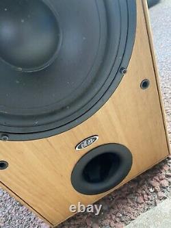 ELTAX XTREME 400 2 POWERFUL Floor Standing Speakers Wooden 1071 Big Pair Of