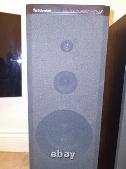 Early 80's West German Floor Standing Speakers Schneider 8020 LS excellent cond