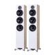 Elac Debut Reference DFR52 Pair of Floorstanding Speakers NEW White Oak
