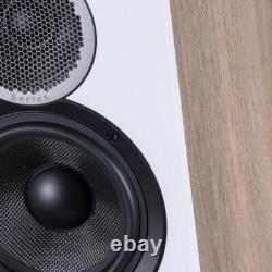 Elac Debut Reference DFR52 Pair of Floorstanding Speakers NEW White Oak