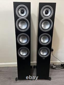 Elac Uni-fi By Andrew Jones Fs U5 Slim Floor Standing Speakers Black