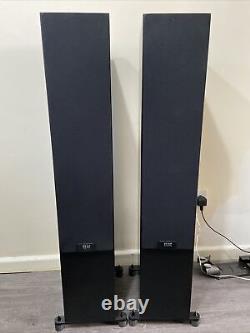 Elac Uni-fi By Andrew Jones Fs U5 Slim Floor Standing Speakers Black