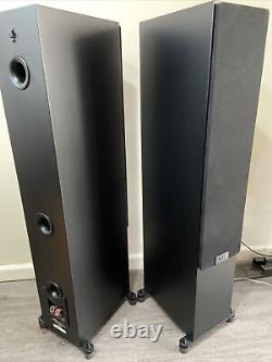 Elac Uni-fi By Andrew Jones Fs U5 Slim Floor Standing Speakers Black