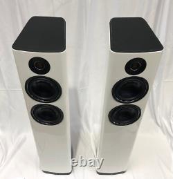 Elac Vela FS 408 Floorstanding speakers, White High Gloss, Open Box
