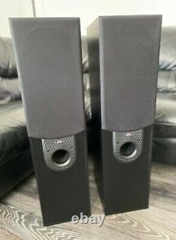 Eltax Silverstone 200 Floorstanding Speakers # BLACK # MINT CONDITION # PAIR