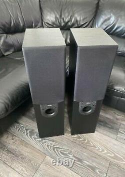 Eltax Silverstone 200 Floorstanding Speakers # BLACK # MINT CONDITION # PAIR