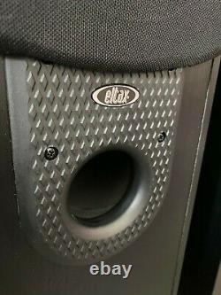 Eltax Silverstone 200 Floorstanding Speakers # BLACK # MINT CONDITION # PAIR